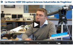 Vidéo Master MEEF DSI option SII